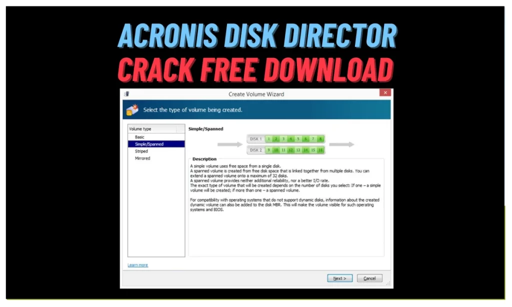 Acronis Disk Director crack