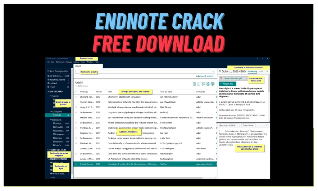 EndNote Crack