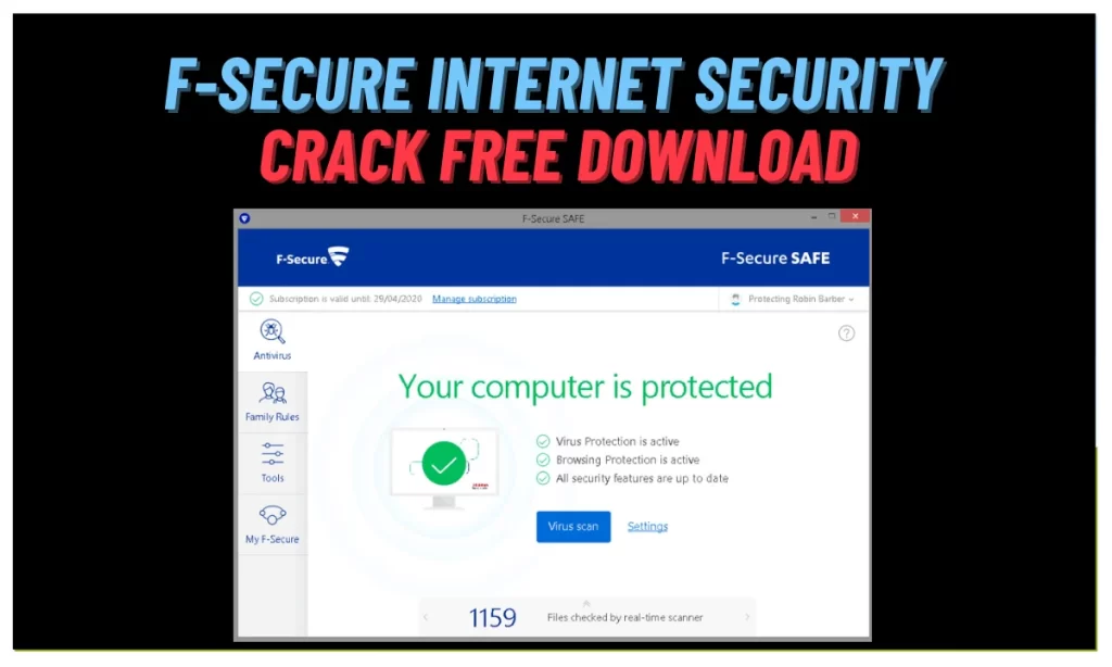 F-Secure Internet Security Crack