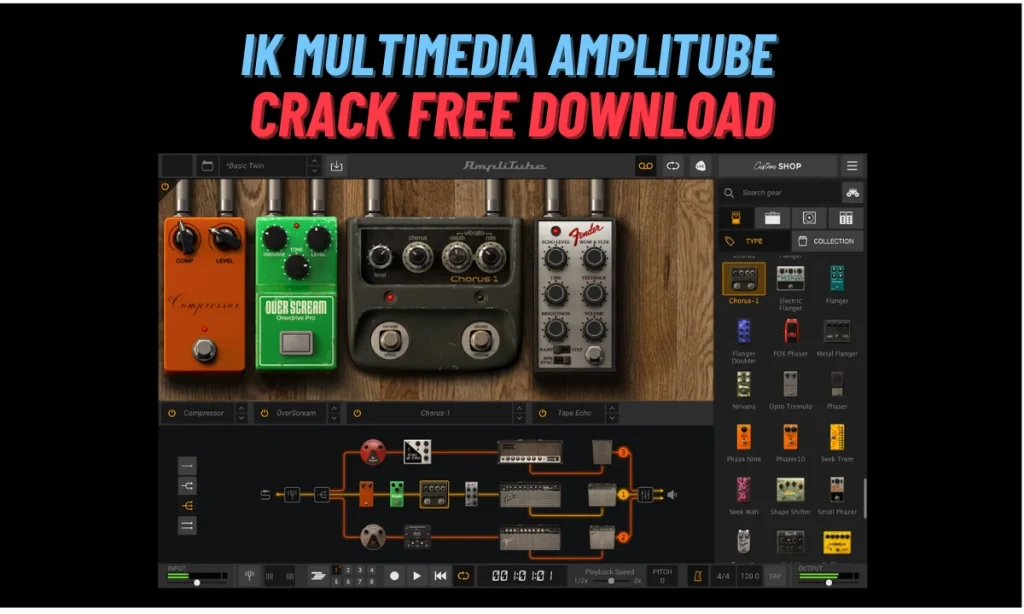 IK Multimedia AmpliTube Crack