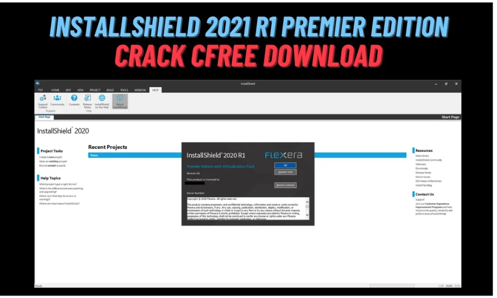 InstallShield 2021 R1 Premier Edition Crack