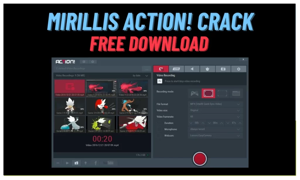 Mirillis Action! Crack