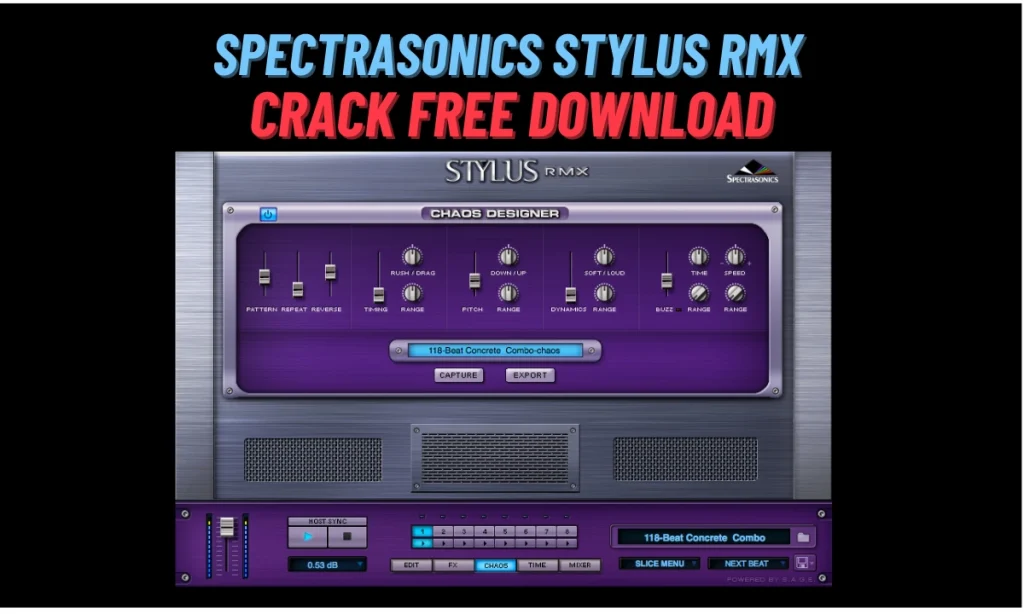 Spectrasonics Stylus RMX Crack