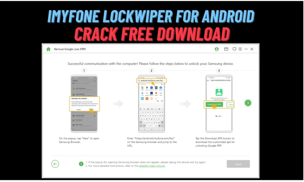 iMyFone LockWiper For Android Crack