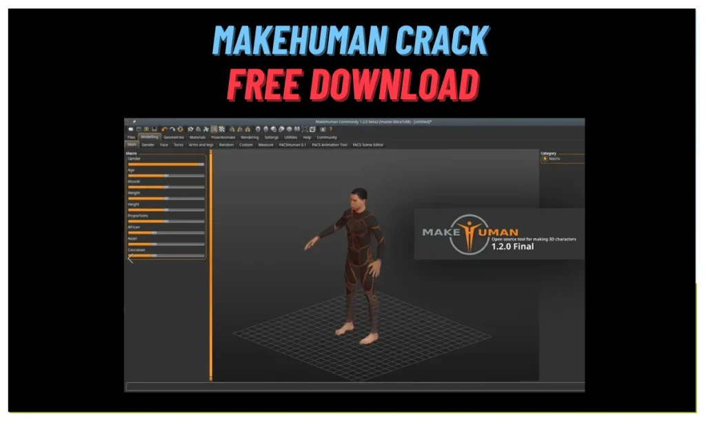 MakeHuman Free Download