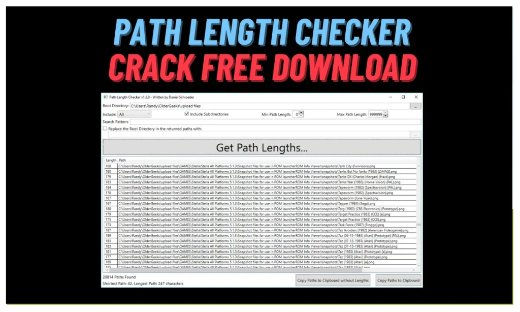 Path Length Checker