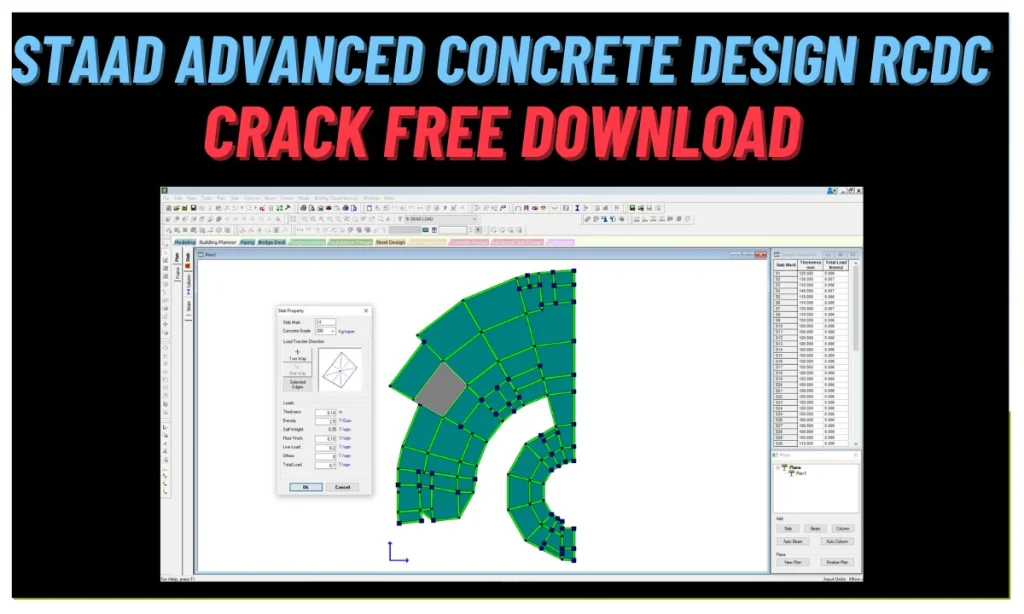 STAAD Advanced Concrete Design RCDC