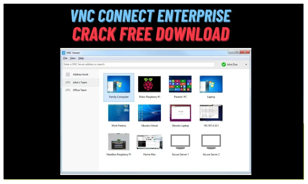 VNC Connect Enterprise Free Download