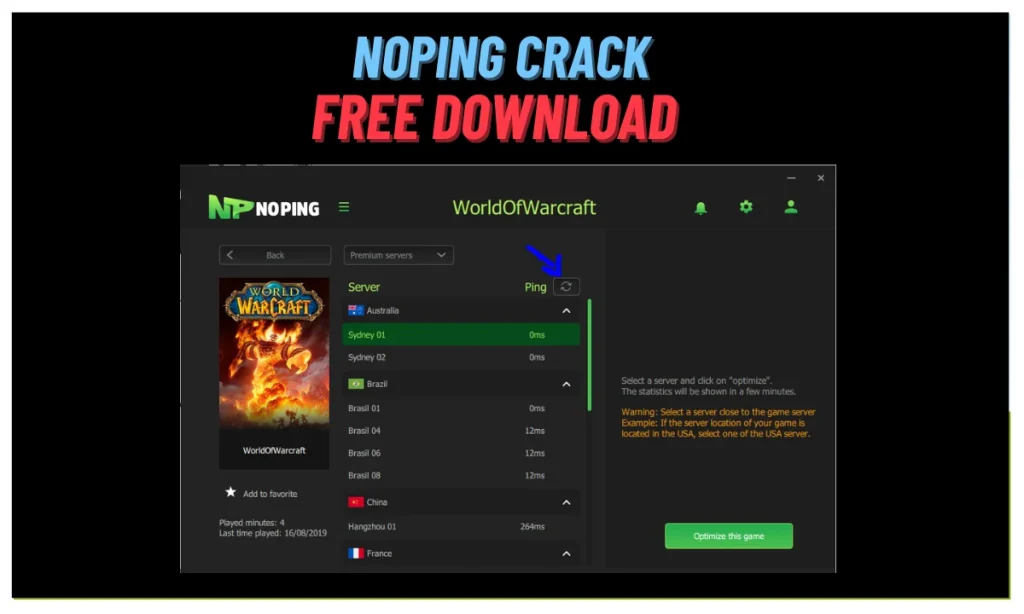 NoPing Free Download