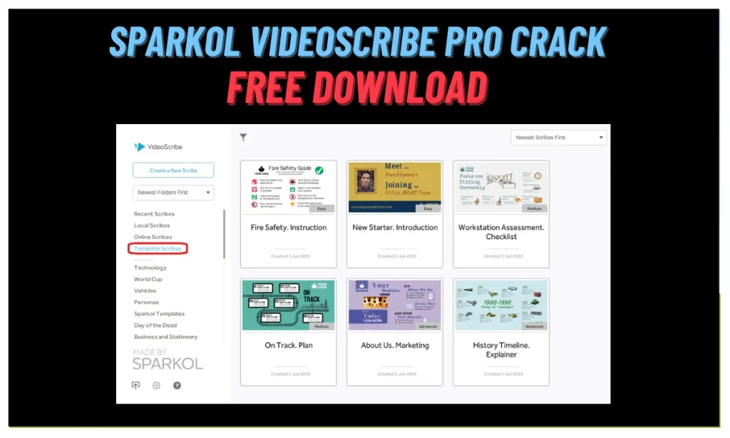 Sparkol VideoScribe Pro Free Download